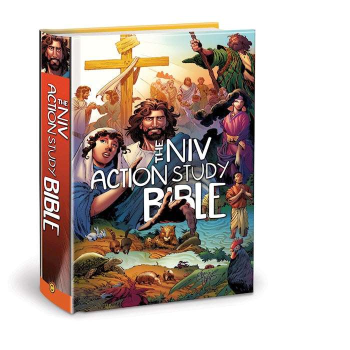 NIV The Action Study Bible-Hardcover (
