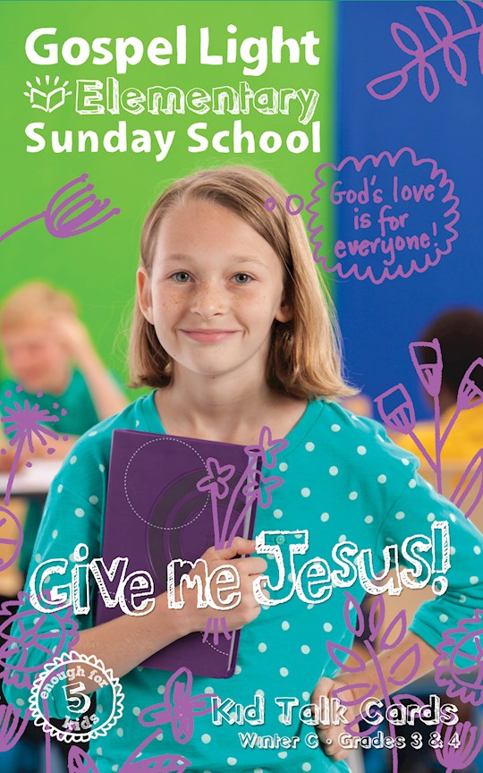 Gospel Light Winter 2025-2026: Elementary Kid Talk Cards (Grades 3-4)-Year C (