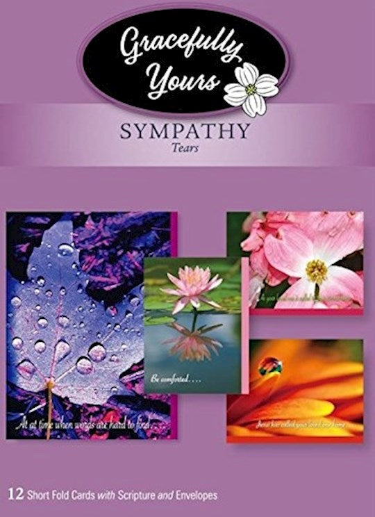 Boxed Card-Sympathy-Tears 
