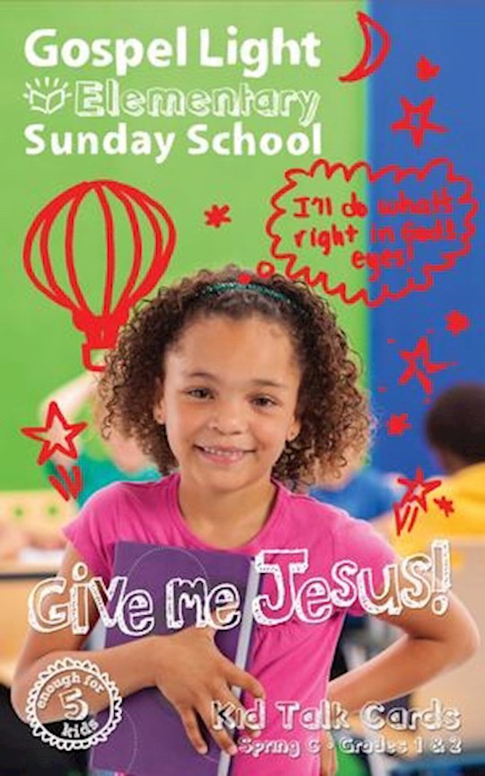 Gospel Light Spring 2026: Elementary Kid Talk Cards (Grades 1-2)-Year C (