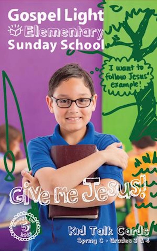 Gospel Light Spring 2026: Elementary Kid Talk Cards (Grades 3-4)-Year C (