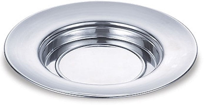 Bread Plate-Polished Aluminum
