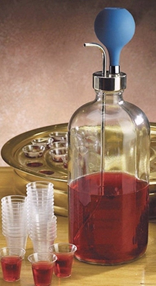 Communion Cup Filler-Bulb Style-Glass-32 Oz