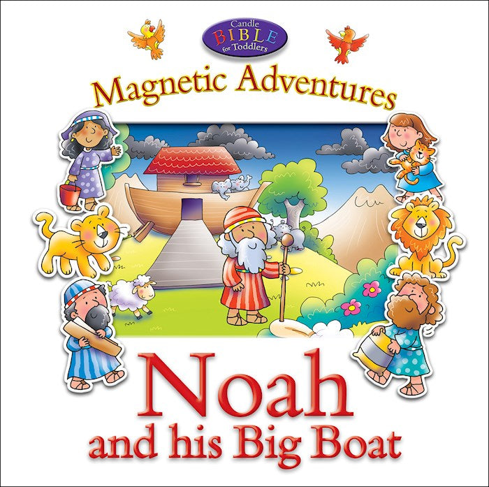 Noah And His Big Boat Magnetic Adventures (Candle Bible For Toddlers)