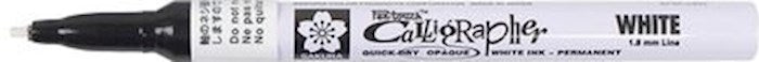 Pen-Touch Calligrapher (1.8 Mm) Fine-White