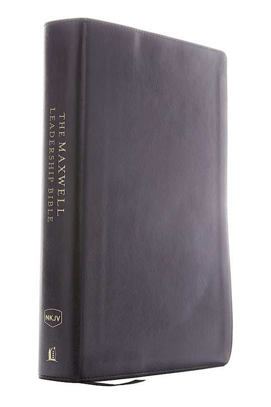 NKJV Maxwell Leadership Bible (Third Edition) (Comfort Print)-Black Leathersoft
