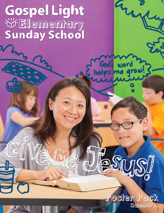 Gospel Light Summer 2026: Elementary Bible Teaching Poster Pack (Grades 1-4)-Year C (