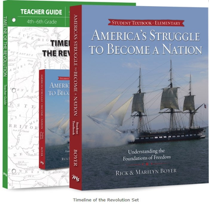 Timeline Of The Revolution Set (4th - 6th Grade)