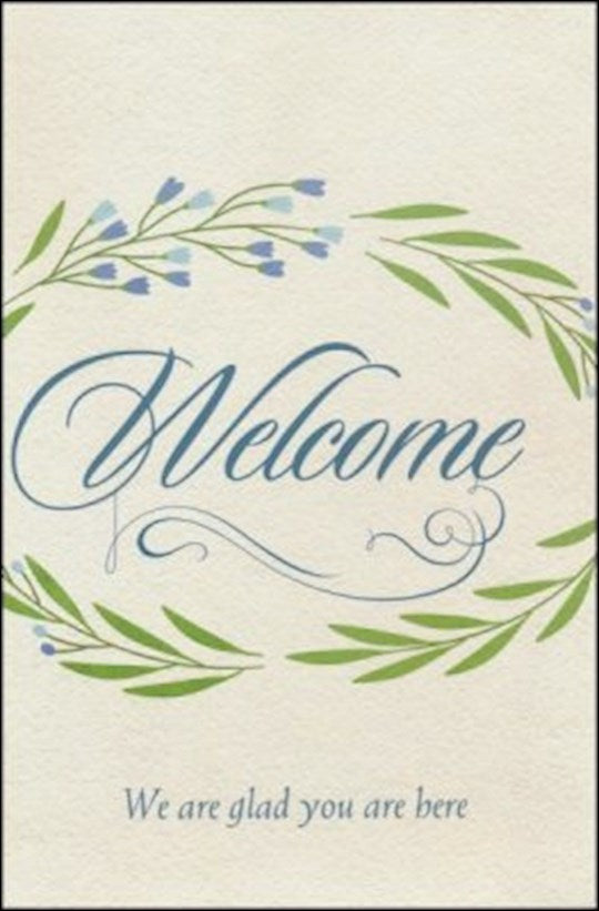 Welcome Folder-We Are Glad You Are Here (Pack Of 12)