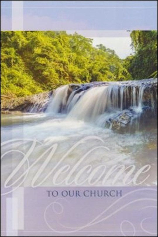 Welcome Folder-Welcome To Our Church (Pack Of 12)
