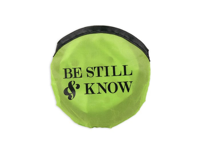 Foldable Hand Fan-Be Still (Pack Of 6)