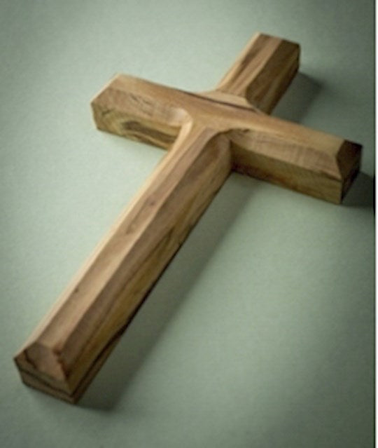 Cross-Olive Wood-Plain (4.75&quot;)