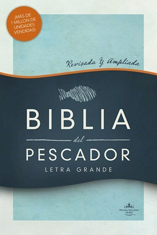 RVR 1960 Biblia del Pescador Letra Grande (Fisher Of Men Bible/Large Print)-Hardcover