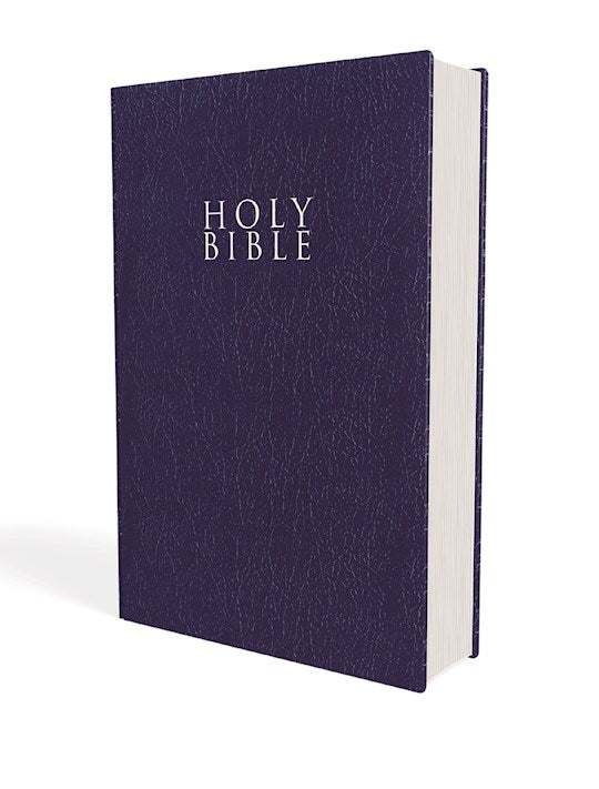 NIV Gift &amp; Award Bible (Comfort Print)-Blue Leather-Look