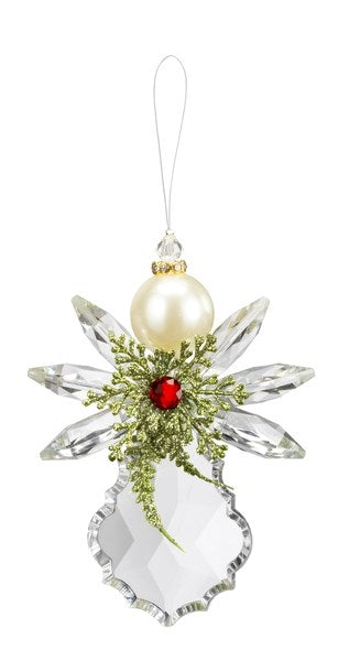 Ornament-Pearl Angel (4 1/2&quot;)