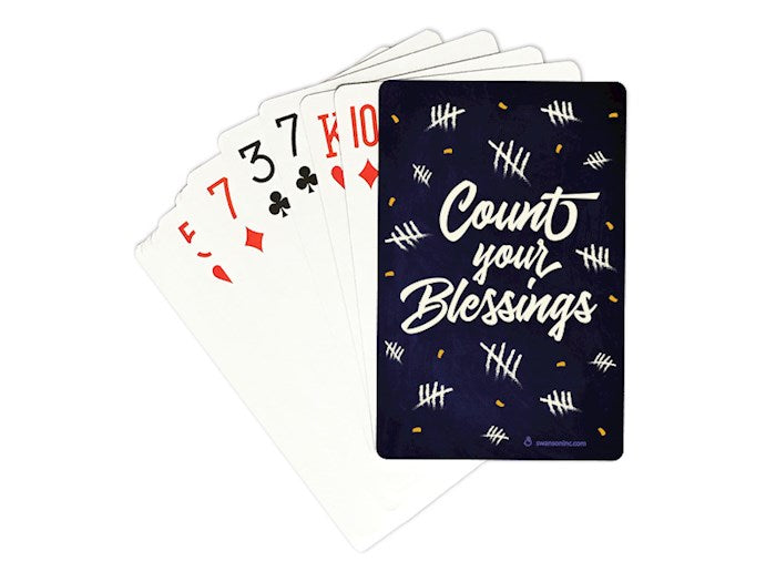 Playing Cards-Count Your Blessings (Pack Of 3)