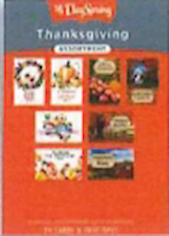 Boxed Card-Thanksgiving Assortment (Box Of 24)-70927