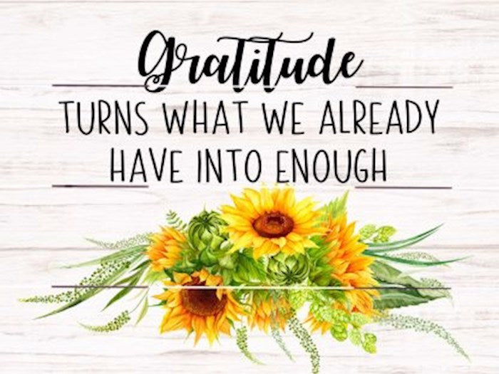 Pallet Art-Gratitude (9 x 12)