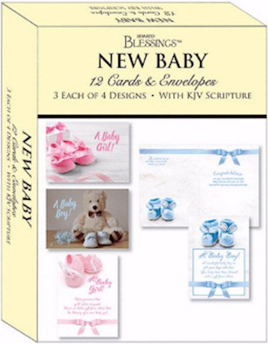 Boxed Card-New Baby (Shared Blessings) (Box Of 12)