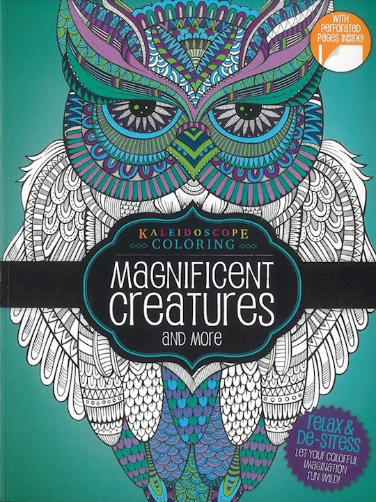 Coloring Book-Magnificent Creatures And More