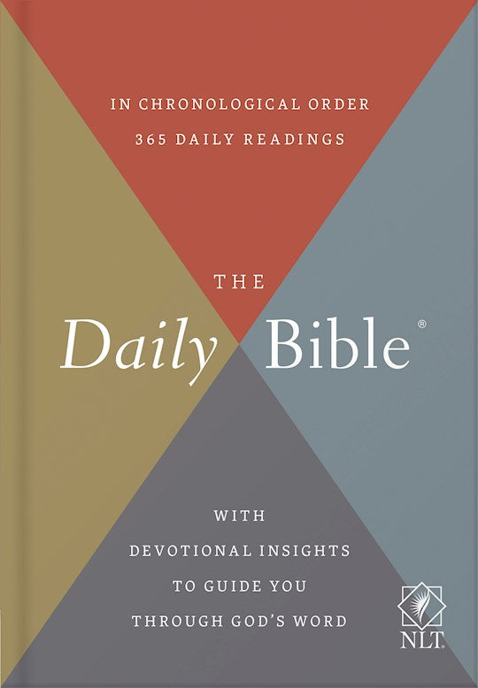 NLT The Daily Bible-Hardcover