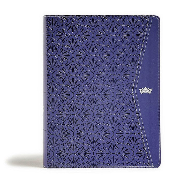 CSB Tony Evans Study Bible-Purple LeatherTouch Indexed