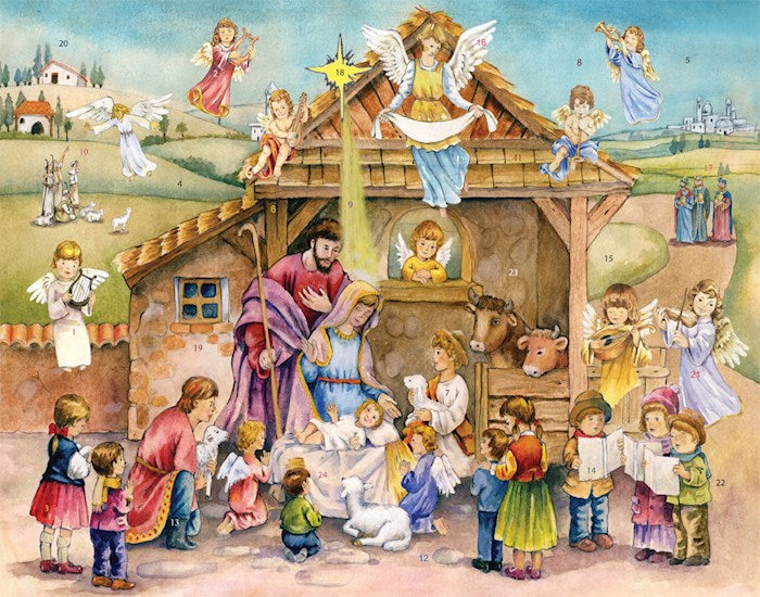 Calendar-Advent: Joy To The World (11 x 14)-Large