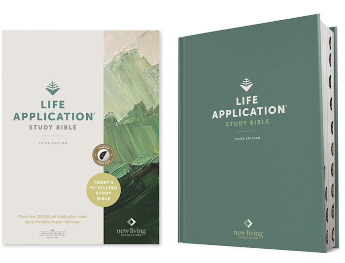NLT Life Application Study Bible (Third Edition) (RL)-Hardcover Indexed