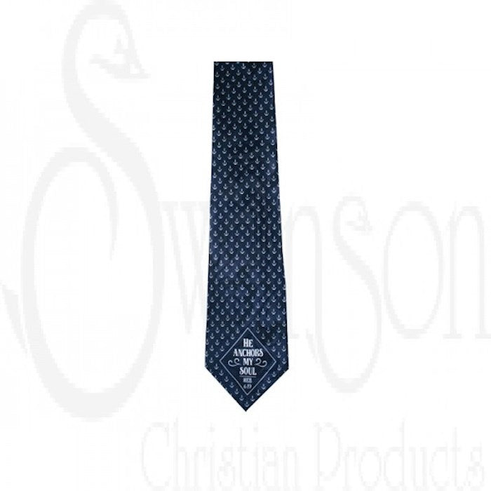 Tie-He Anchors My Soul-Polyester