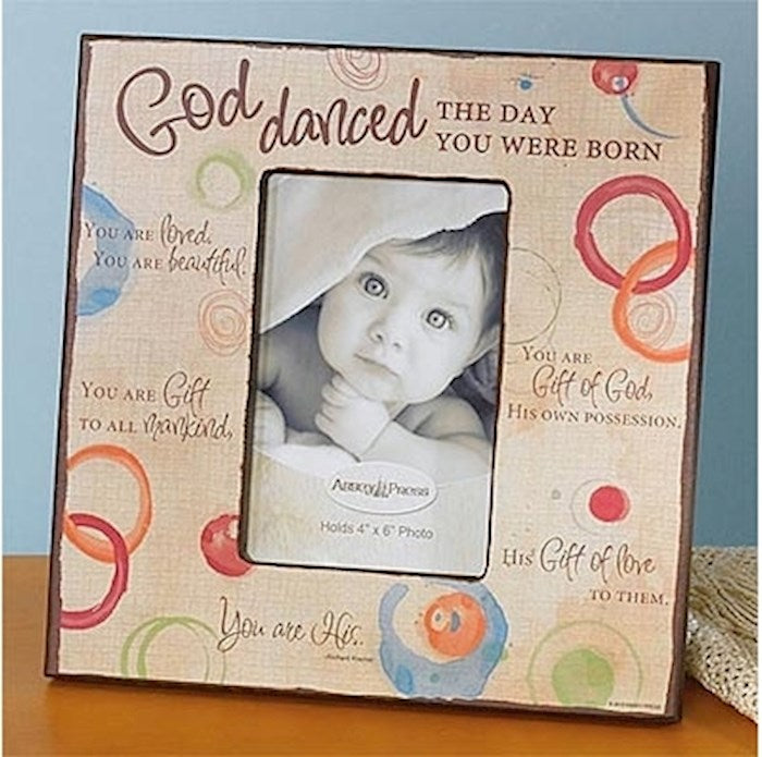 Frame-God Danced (For Wall or Table) (Holds 4&quot; x 6&quot;)