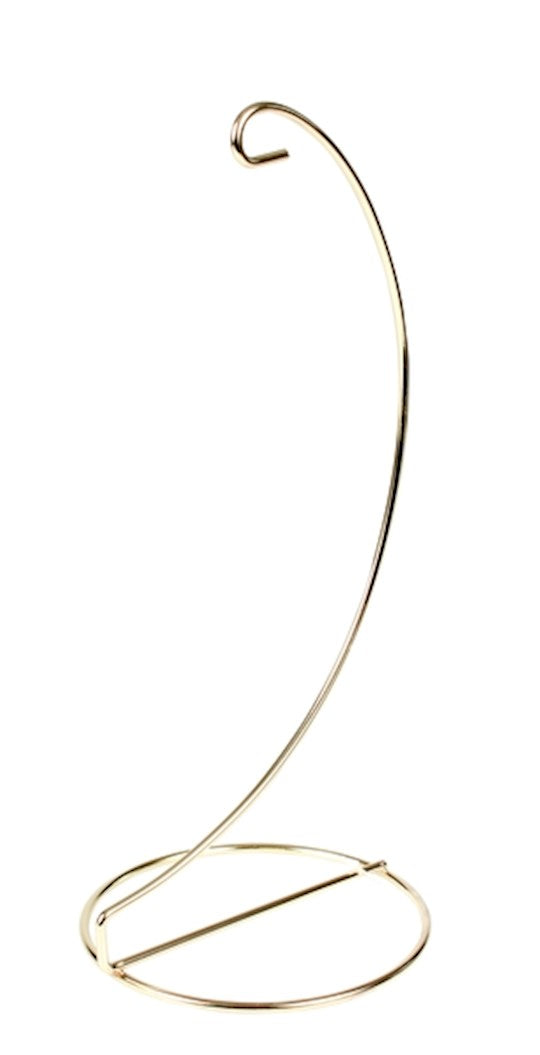 Ornament Stand-Gold (9")