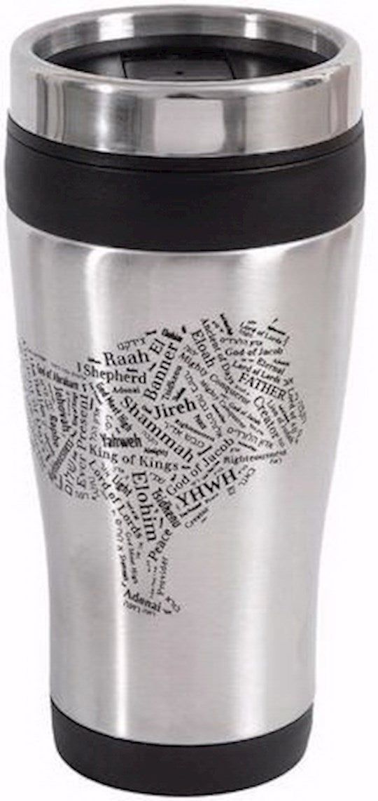 Mug-Travel-Names Of God/Lion Of Judah (14 oz) (