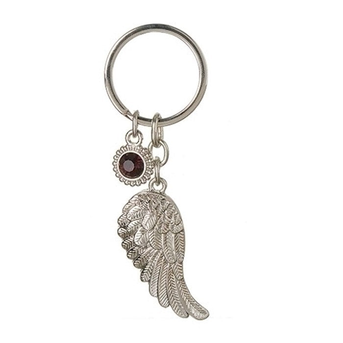 Keyring-February Angel Wing