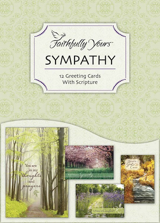 Boxed Card-Sympathy-Pathways (Box Of 12)