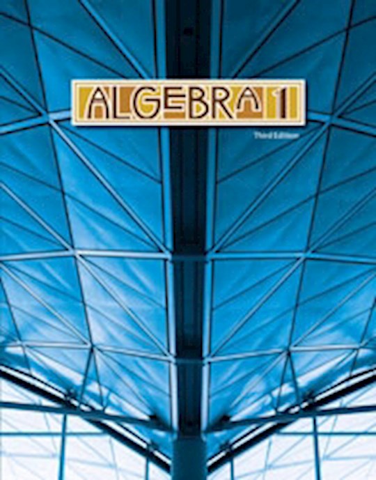 Algebra 1 Student Text (3rd Edition Copyright Update)