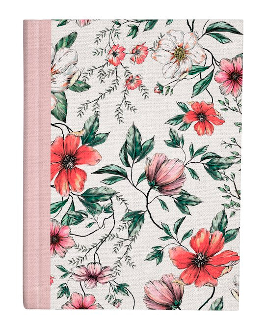 KJV Cross Reference Study Bible-Floral Hardcover