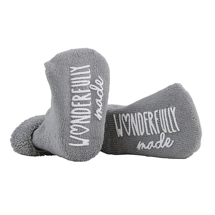 Inspirational Socks-Wonderfully Made (3-12 Mo)