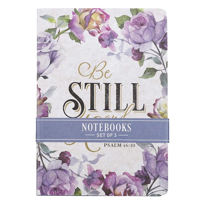 Notebook Set-Be Still (Set Of 3)