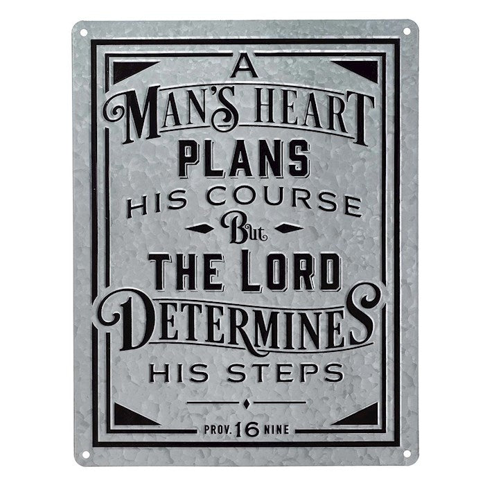 Wall Plaque-A Man&