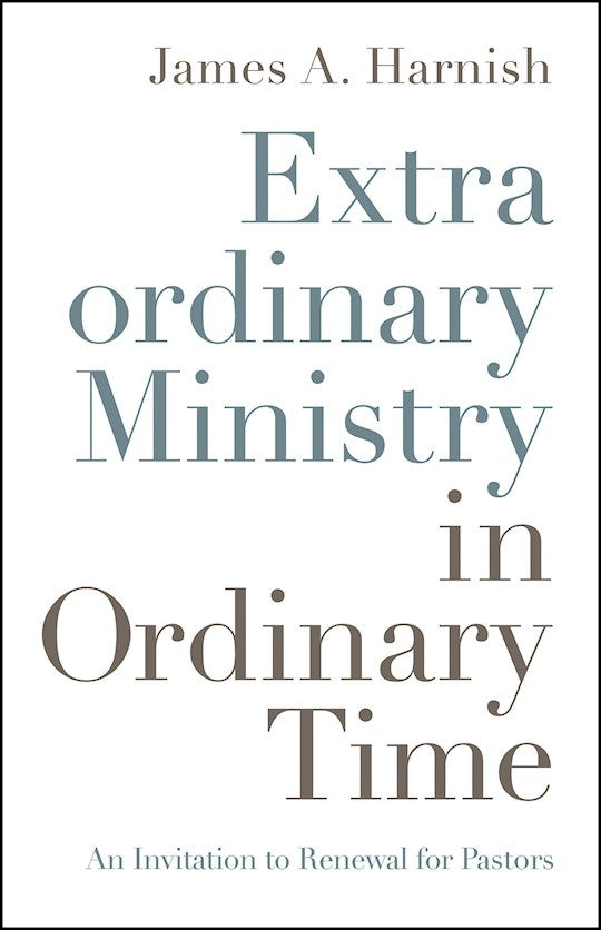 Extraordinary Ministry In Ordinary Time