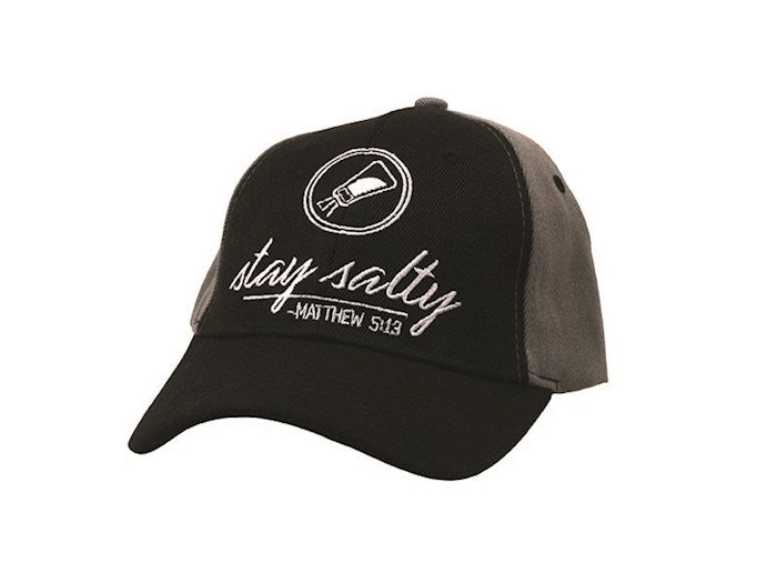 Cap-Stay Salty (Matthew 5:13)-Black
