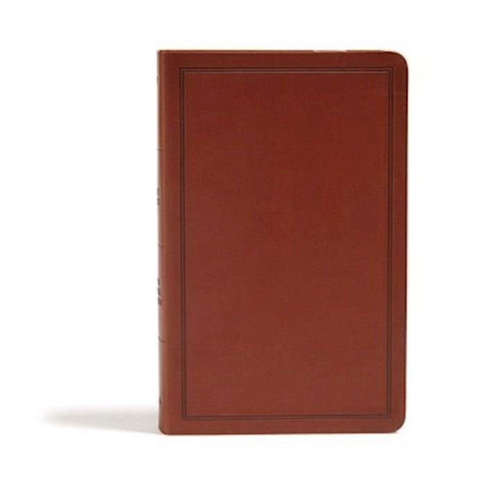 KJV Deluxe Gift Bible-Brown LeatherTouch