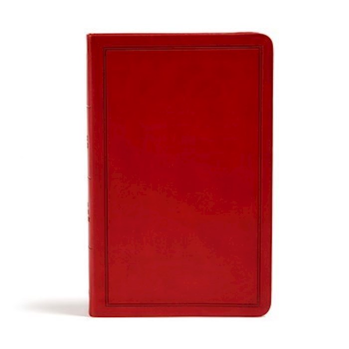 KJV Deluxe Gift Bible-Burgundy LeatherTouch