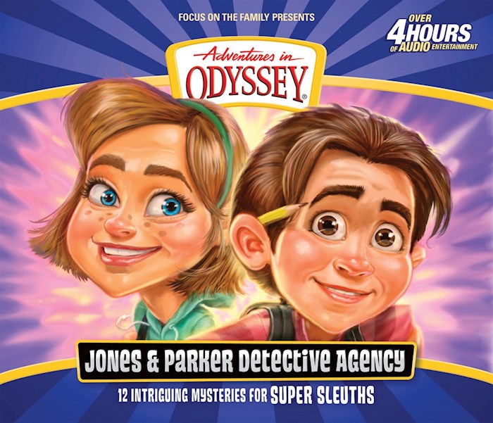 Audio CD-Adventures In Odyssey: The Jones &amp; Parker Mysteries (12 CD)