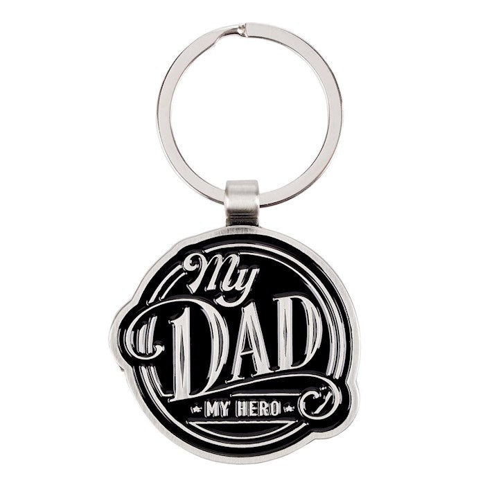 Keyring-My Dad My Hero w/Gift Tin