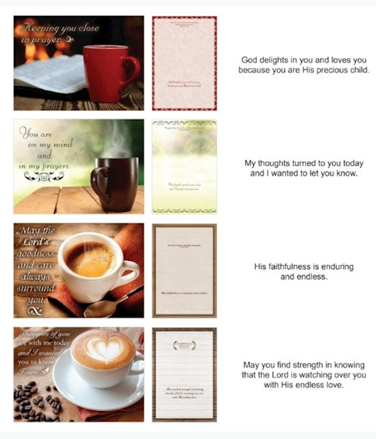 Boxed Card-Thinking Of You: Blessed Thoughts (Shared Blessings) (Box Of 12)