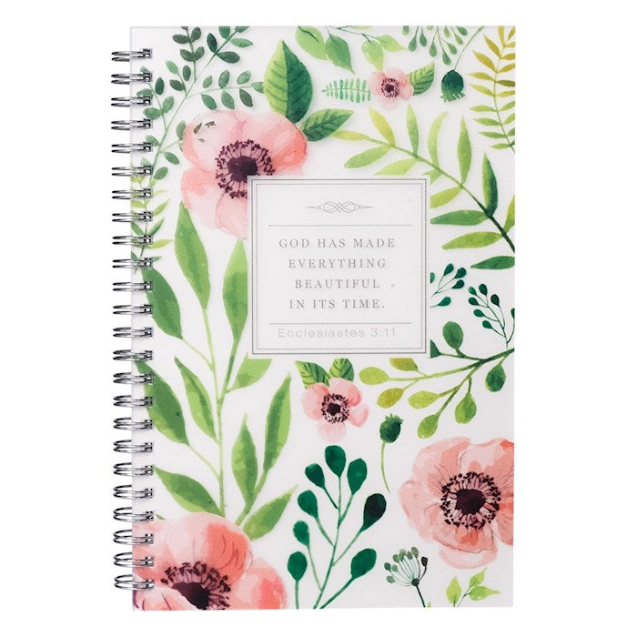 Notebook-Wirebound-Everything Beautiful Eccl 3:11