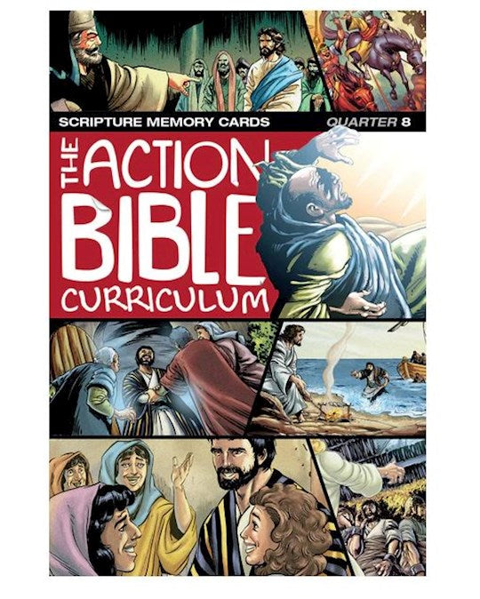 NIV The Action Bible Scripture Memory Cards Q8 (
