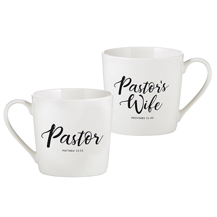 Cafe Mug Set-Pastor &amp; Pastor&