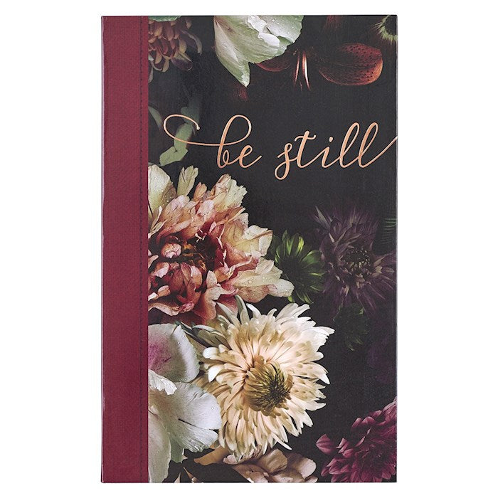 Journal-Be Still-Floral Flexcover